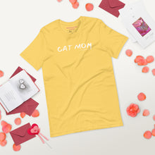 Load image into Gallery viewer, CAT MOM - (Short-Sleeve Unisex t-shirt)