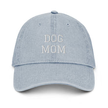 Load image into Gallery viewer, DOG MOM - Denim Hat
