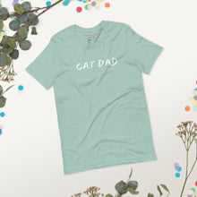 Load image into Gallery viewer, CAT DAD - (Short-Sleeve Unisex T-Shirt)
