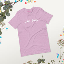 Load image into Gallery viewer, CAT DAD - (Short-Sleeve Unisex T-Shirt)
