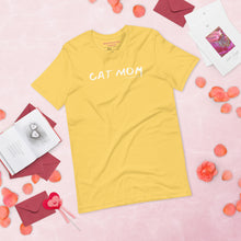 Load image into Gallery viewer, CAT MOM - (Short-Sleeve Unisex t-shirt)
